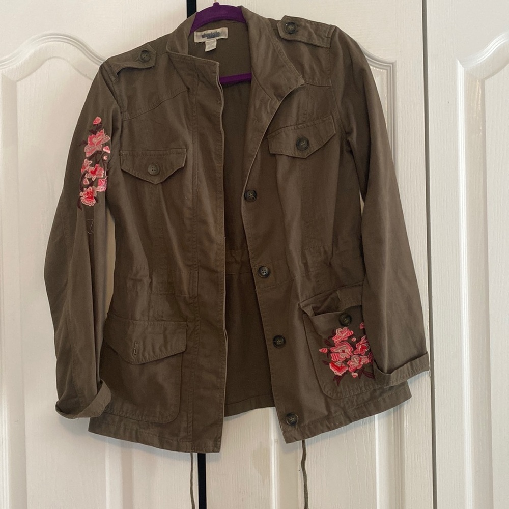 Charlotte Russe jacket, very stylish, cute details